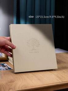 12 Inch Exquisite Large Self-Adhesive Photo Album DIY Photo Album Travel Memorial And Holiday Universal Gift - Multicolor - View 2
