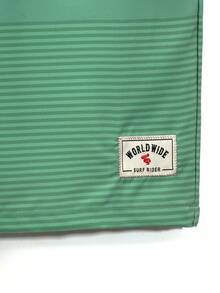 Manfinity KASUA Men Loose Striped Beach Shorts In Vacation Style Milk Silk Lining - Green - View 7
