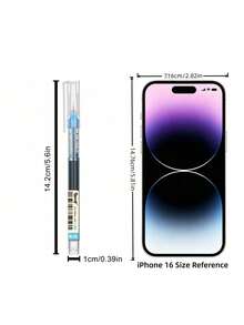 24PCS Colorful Rollerball Pens Liquid Ink Gel Pens Set Smooth Writing Drawing Supplies For School Office Art Journaling Coloring Gift For Student Artist Adult - Multicolor - View 7