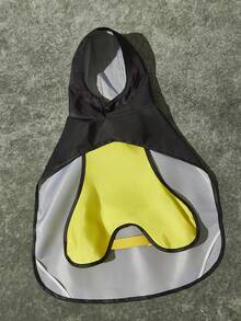 Batman X PETSIN Collaboration Waterproof Printed Pet Dog Raincoat For Small, Medium & Large Dogs, Full Body Coverage, Breathable Fabric, Comfortable & Flexible Fit, Cool Graphic Design, Universal Rain Gear For Cats & Dogs, Cross-Border Pet Supplies, Practical For Rainy Days, A Must-Have For Cool Pets - Black - View 8