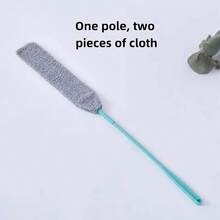1 Set Extension Pole, Washable & Expandable Duster, Retractable Crevice Cleaner, Dry & Wet Cleaning Brush, Multi-Purpose Duster Suitable For Sofa, Bed, Furniture Bottoms, Cleaning Supplies, Kitchen - multicolor - View 6