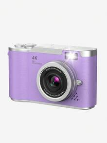 Teckwe 攝影用數位相機 4K Vlogging 相機 180°翻轉螢幕 8倍數位變焦 輕巧復古相機 附32GB TF卡 - 多色 - 查看 12