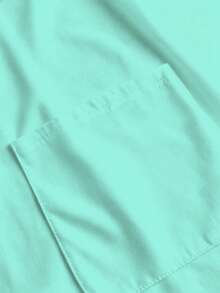 PopScrub 休閒極簡風刷手服上衣，適合工作通勤、寵物醫院 - 彩色 - 查看 5