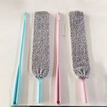 1 Set Extension Pole, Washable & Expandable Duster, Retractable Crevice Cleaner, Dry & Wet Cleaning Brush, Multi-Purpose Duster Suitable For Sofa, Bed, Furniture Bottoms, Cleaning Supplies, Kitchen - multicolor - View 8