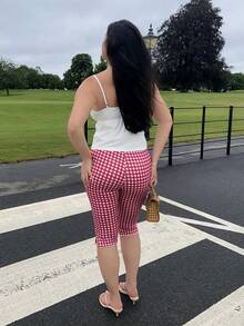 kyraskinnerx Kamisol Renda Kasual Kuning untuk Wanita Musim Panas Putih - Putih - View 2