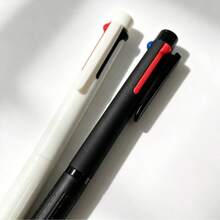 8支裝多色3合1可伸縮圓珠筆，順滑書寫多功能筆，附夾子，適用辦公室與學校文具 - 多色 - 查看 6