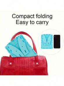 1 Piece 22x12x14cm Portable Folding Camping Toilet For Children | Essential For Spring Travel | Mini Size With Handle For Outdoor, Emergency, Car Use | Reusable And Washable Children'S Toilet For Rv, Hiking, Emergency Preparedness | Easter Camping - Multicolor - View 8
