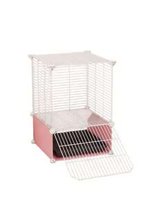 Indoor Special Small Hutch For Dwarf Rabbits, Encrypted Mini Rabbit House, Castle Villa, Rabbit Supplies - Multicolor - View 8