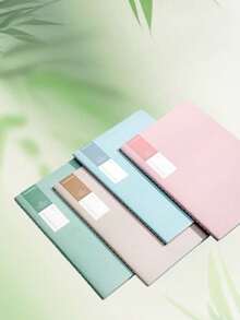 1 Set/4 Books A5 Notebook, 36 Pages, PortableNotebook, Minimalist Planner, Lined Workbook,Suitable For Carrying In Bag, Can Be Used For Notes,School Supplies, Meeting Minutes, Student CampusAssignments, Office Supplies, Back ToSchool Supplies - multicolor - View 11