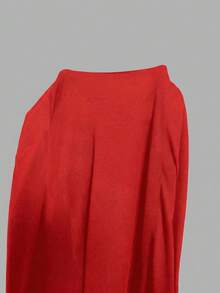 Betty Boop x SHEIN SHEIN EZwear 女款修身掛脖背心，卡通印花圖案，適合夏季 - 紅色 - 查看 5
