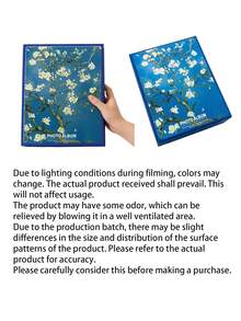 6-Inch 200-Pocket High Capacity Photo Album Book, Memo Album - Multicolor - View 3