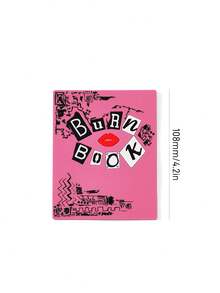 Mean Girls | SHEIN 1Pc Fashionable PVC Coaster, Waterproof And Heat Insulation, Non-Slip, Soft And Anti-Scalding - Red - View 3