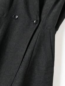 Rusticease Basic Women's Winter Clothes Black Fall Outfits Elegant Long Dress Casual Dresses Formal Dress Country Party Dresses Going Out Outfits Birthday - Matte Black - View 6