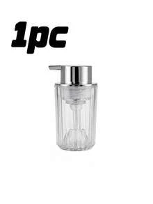 1 buah Dispenser Sabun Busa Sederhana, Botol Lotion Tekan untuk Meja, Dispenser Sabun Tangan Isi Ulang & Dapat Digunakan Kembali, Botol Kosong untuk Sampo, Sabun Mandi Cair dan Sabun Tangan, Aksesoris Kamar Mandi, Dekorasi Rumah, Dekorasi Kamar Mandi, Dekorasi Kembali ke Sekolah - transparan - View 11