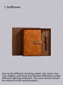 Wholesale A5 Soft Cover Business Notebook, Gift Box Packed Meeting Journal Work Record Book - multicolor - View 12