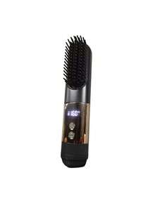 Teckwe New USB-C Charging Straightening Brush, 20S Rapid Heat-Up, Temperature-Controlled And Heat-Resistant Design, Ceramic Hair Protection Layer, Smooth Styling With One Stroke, Suitable For Various Home And Travel Scenarios, 2600 MAh. - Multicolor - View 8