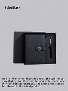 Wholesale A5 Soft Cover Business Notebook, Gift Box Packed Meeting Journal Work Record Book - multicolor - View 9