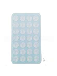 1pc Double-Sided Silicone Suction Phone Holder – Reusable Washable Pad, Strong Non-Slip Grip, No Glue Residue For Car/Desk/Mirror - Multicolor - View 17