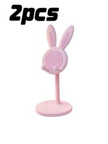 Cute Cell Phone Stand For Desk, Adjustable Bunny Phone Holder - Perfect Student Desktop Companion For Slouchy Days, Desk Accessories, Phone Holder , Valentines Wedding, Birthday Present,Mother's Day,Gift For Mom - multicolor - View 13