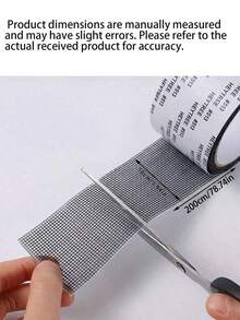 Self-Adhesive Window Screen Repair Tape, Waterproof Mosquito Net Repair Tape, Durable And Easy To Repair Holes Or Cracks On Window Screens And Doors - multicolor - View 12