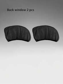 Universal Car Window Sun Shades, Front & Rear Side Window UV Protection Mesh Curtains, Heat Insulation, Mosquito Proof, Reflective Sun Visors, Protect Car Window Films - Multicolor - View 12