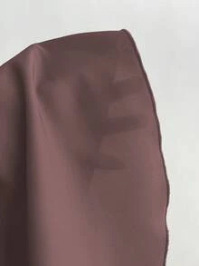 Elamini 優雅方領抓皺收腰喇叭下擺女款襯衫 - 淺灰紫 - 查看 6