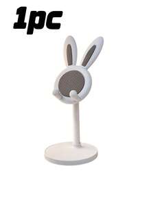 Cute Cell Phone Stand For Desk, Adjustable Bunny Phone Holder - Perfect Student Desktop Companion For Slouchy Days, Desk Accessories, Phone Holder , Valentines Wedding, Birthday Present,Mother's Day,Gift For Mom - multicolor - View 8