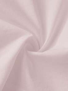 SHEIN 女童兒童春夏細肩帶上衣與短褲套裝 2件式內衣套裝 素色與多色可選 - 淺粉色 - 查看 4