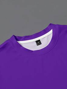 Gym Rark Men's Gradient Bull Print Short Sleeve Top And Drawstring Waist Shorts Casual Daily Sports Set - Multicolor - View 4