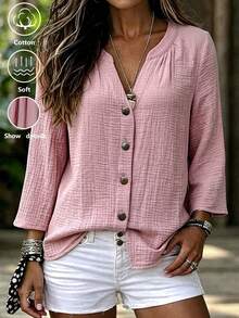 Holdful Holdful Summer Top - Pink - View 1
