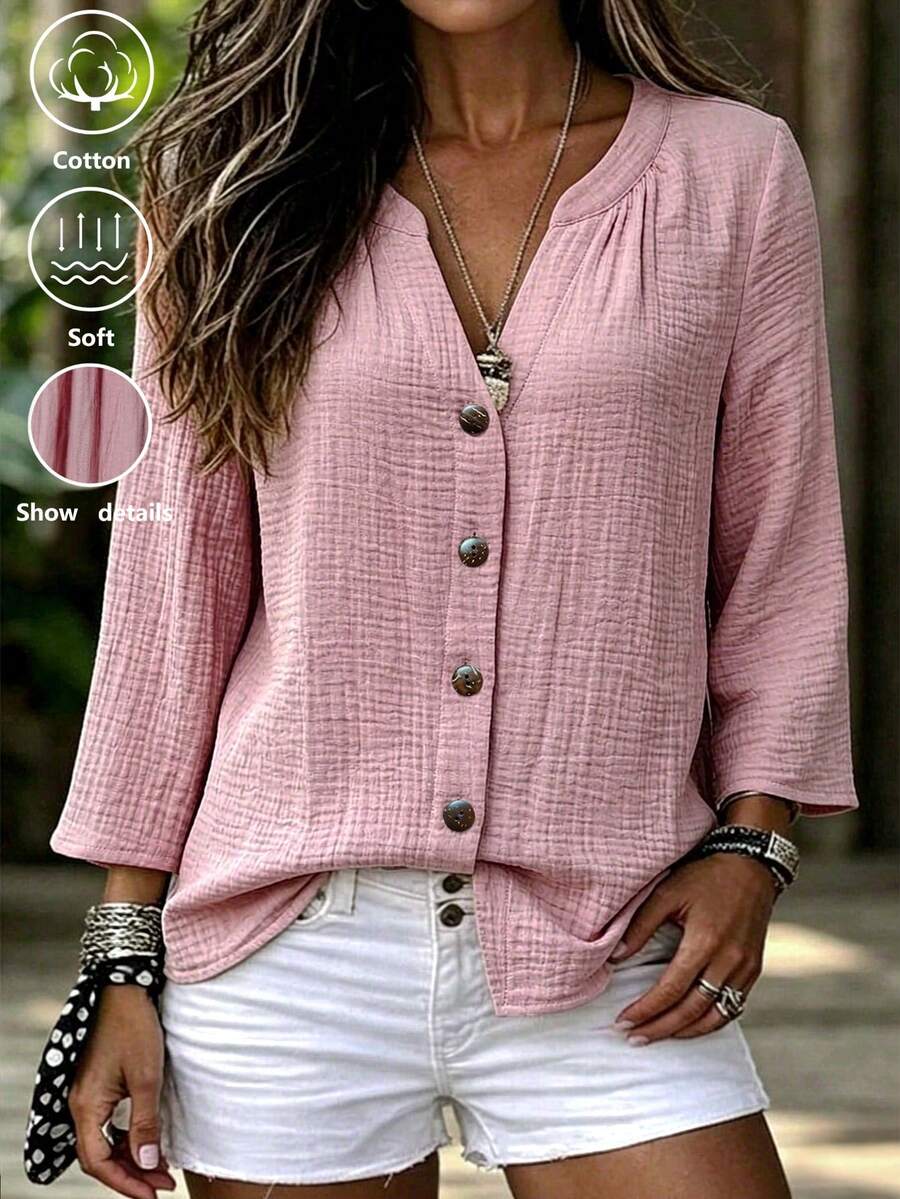 Holdful Holdful Summer Top - Pink - View 1