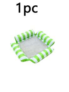 1pcspool, Pool Accessories, Pool Float, Swimming Pool, Inflatable Pool Float, Pool Party U-Shaped Candy-Colored Inflatable Water Lounge Hammock For Adults, Perfect Summer Floating Gear For Pool And Beach Parties, Ideal Summer - Multicolor - View 11