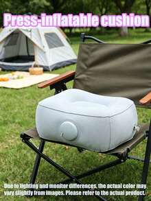 1PC Portable Quick Inflation No Air Pump Lightweight Foldable Outdoor Slouchy Inflatable Sofa For Camping Hiking Travel Patio Backyard Gift - Multiple Styles - View 22