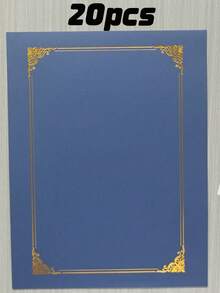 20/10 Gold Foil Certificate Folders Elegant Diploma Folders Are Suitable For 8.5x11-Inch Stationery Size Awards, Office And Academic Use. - Multicolor - View 8