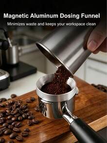 51mm/58mm Italian Manual Espresso Coffee Machine, Adjustable Precise Spring Coffee Tamper, Stainless Steel Ripple Base, Self-Leveling Italian Manual Espresso Coffee Machine, Italian Espresso Coffee Accessories - Multicolor - View 6