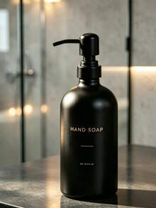 Dispenser Sabun Dapur Warna Hitam Doff, Dilengkapi dengan Set Tempat Sikat dan Spons, Cocok untuk Dispenser Sabun Cuci Tangan dan Dispenser Sabun Cuci Piring di Wastafel Dapur - MultiWarna - View 7