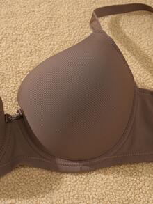 Snug Zone Plus Size Underwire Casual Comfortable Push-Up Bra 2pcs/Set - Multicolor - View 3