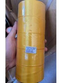 1/5 PCS Pita Pembungkus Kado Berwarna Lebar 4cm * 22m, Pita Anyaman, Pita Satin, Pita, Anyaman, Digunakan untuk Dekorasi Mawar, Pita Kemasan Kotak Kado - Kuning - View 6