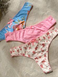 CottageSlumber Fashion Women's Panties 3-Piece Set - Multicolor - View 1