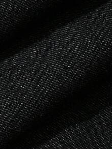 Dazy Plus Conjunto de 2 piezas con top sin mangas con cremallera y abertura en la espalda & jeans de mezclilla largos, talla grande, primavera/verano - Negro - Ver 7