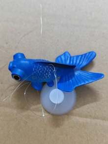 1PC Realistic Artificial Goldfish, Lifelike Dynamic Floating Aquarium Ornament, Colorful Moving Fake Fish Decoration For Fish Tank Home Decor - various - View 9