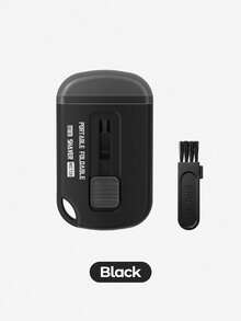 Teckwe Alat Cukur Mini Lipat Portabel, Alat Cukur Manual untuk Pria Saat Bepergian, Alat Cukur Pengaman Ukuran Saku Ringkas dengan Kotak Pelindung, Ideal untuk Perjalanan Bisnis & Penggunaan Sehari-hari, Tersedia 3 Warna - MultiWarna - View 6