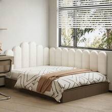 1pc 40x20cm Headboard, Bedroom Decor, Wooden Wall Panel, Home Decor, Tatami Soft Backing Wall Pad - multicolor - View 12
