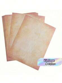 Vintage Parchment Paper - Antique Style Stationery For Inkjet & Laser Printers, Handwriting - Perfect For Invitations, Certificates - As shown in the picture - View 1