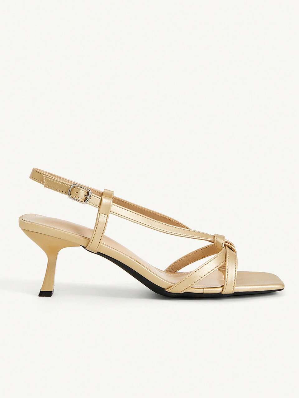 CUCCOO CHICEST Spring And Summer Square Toe Thin-Heeled Sandals Women, Cross-Strapped High-Heeled Sandals, Thin And Tall Vacation Dating Versatile Sandals