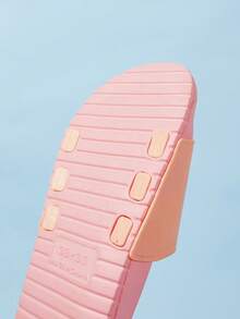 HELLO KITTY AND FRIENDS | SHEIN Ladies Slippers Girly Style, Cute Cartoon Slippers - Baby Pink - View 3