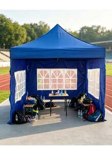 Windproof Sun Shade Canopy Cloth, Outdoor Four-Leg Umbrella Fence Tent, Product Only Includes Tent Surrounding Fabric, Excludes Top And Frame. - Roman window-3M - View 4