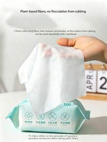 100PCS Pet Care Wipes For Cats Dogs Antibacterial Deodorizing Pure Water Alcohol Free Gentle Clean For Licking Paws Anus Daily Hygiene - View 4