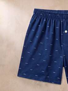 EverLounge Men's Minimalist Fashion All-Season Wearable Navy Blue Comfortable Lightweight Alro Pants - Blue - View 3
