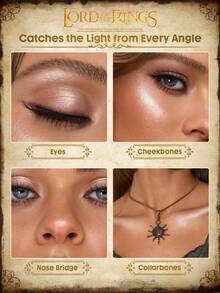 THE LORD OF THE RINGS | SHEGLAM Evenstar Glow 打亮 品牌美妝化妝品 適合女士與女孩 - 香檳色 - 查看 5